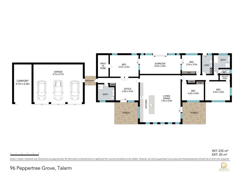96 Peppertree Grove, Talarm NSW 2447 Floorplan