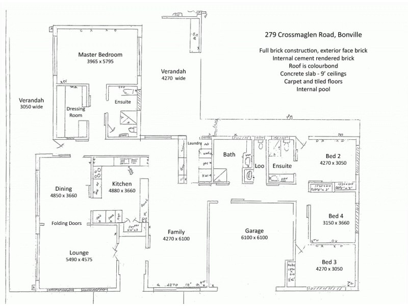 279 Crossmaglen Road, Bonville NSW 2441 Floorplan