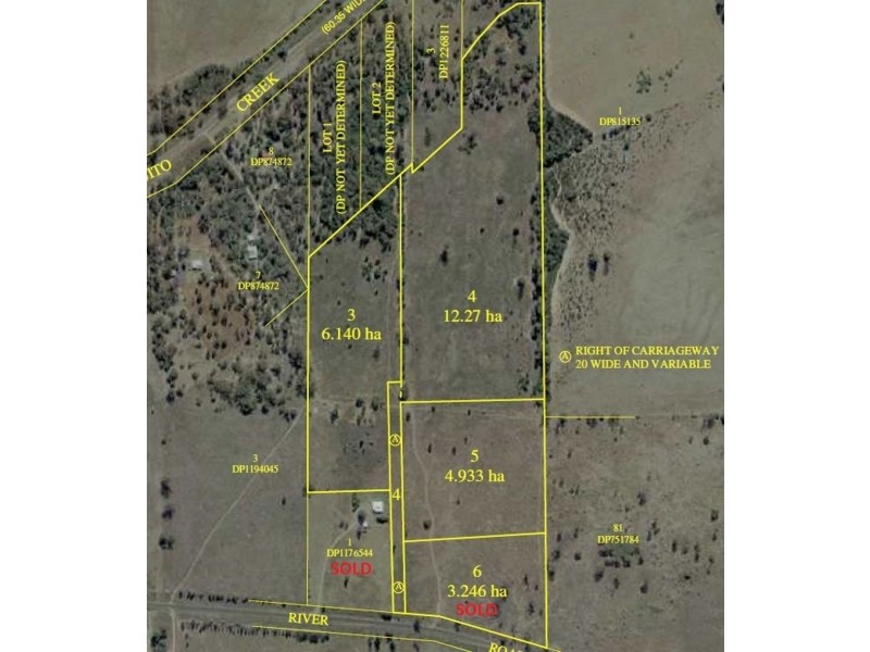 Carlisle Subdivision, Pallamallawa NSW 2399