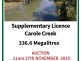 Gwydir Supplementary Licence, Moree NSW 2400