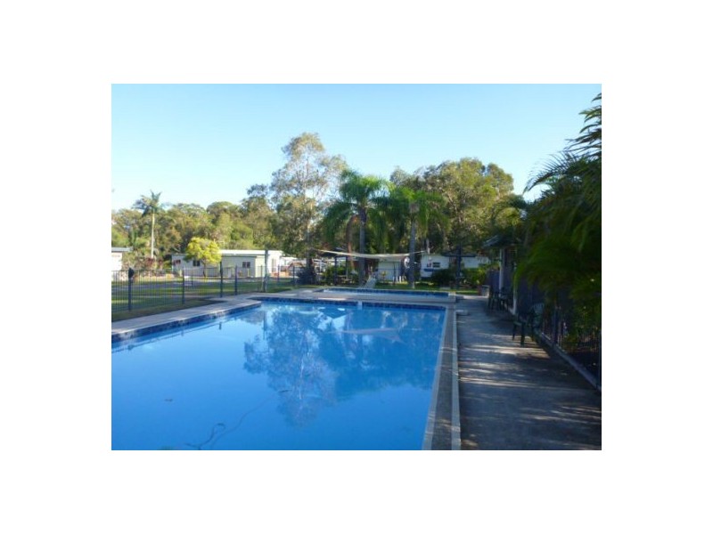 Site 70 Bimbimbi riverside caravan park, Woombah NSW 2469