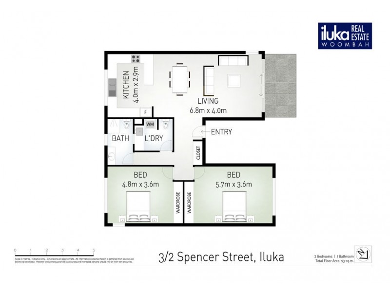 3/2 Spencer Street, Iluka NSW 2466