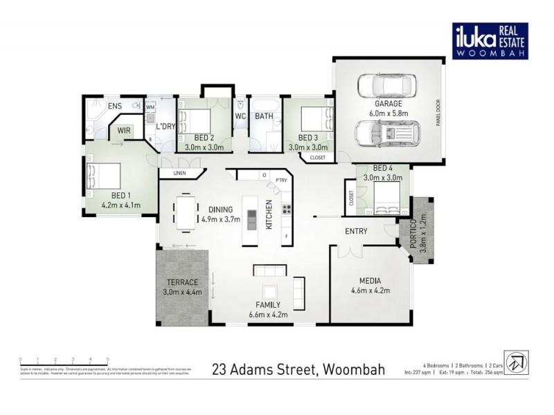 23 Adams Street, Woombah NSW 2469 Floorplan