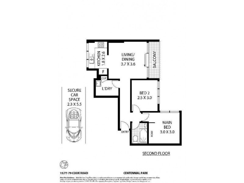15/77-83 Cook Road, Centennial Park NSW 2021