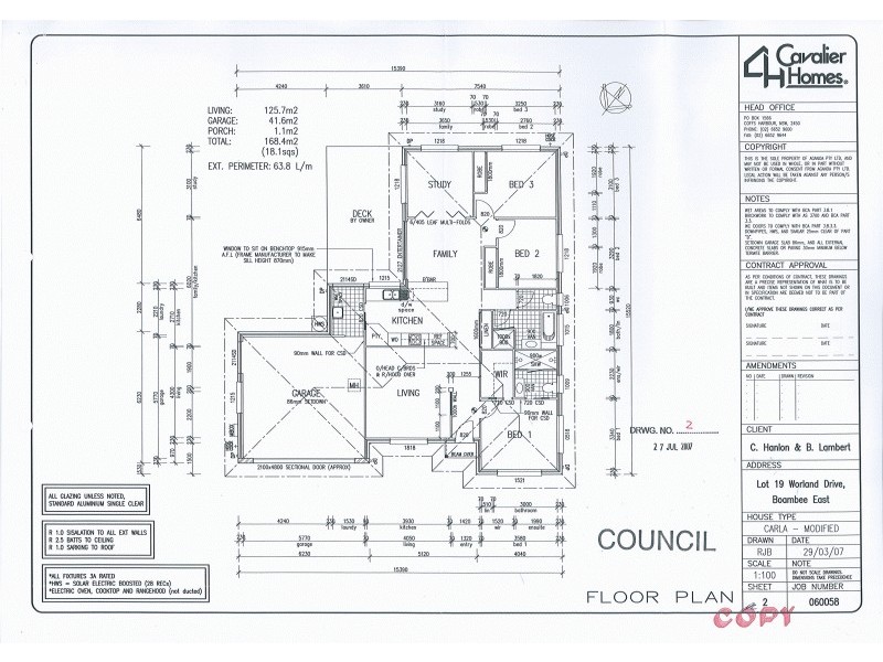 41 Worland Dr, Boambee East NSW 2452 Floorplan