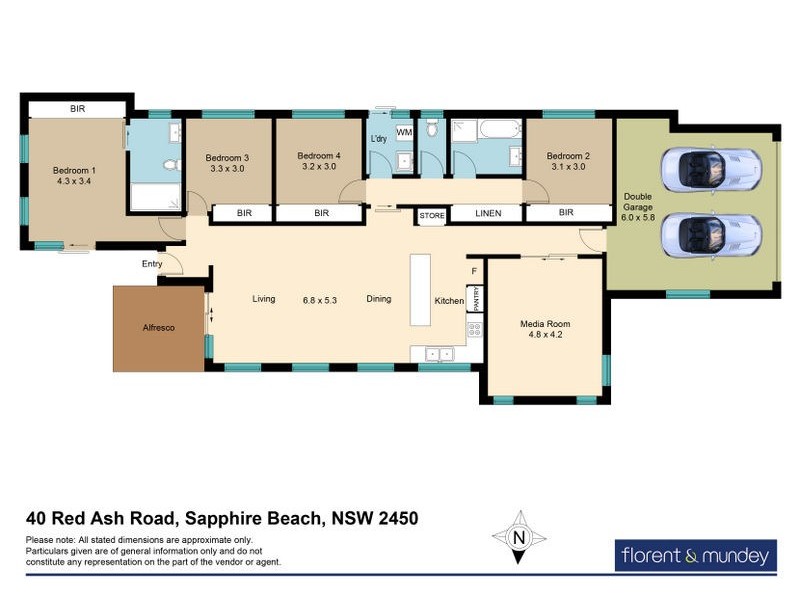 40 Red Ash Road, Sapphire Beach NSW 2450