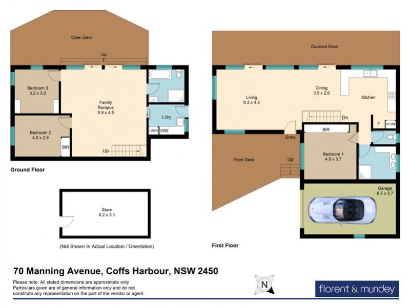 70 Manning Avenue, Coffs Harbour NSW 2450 Floorplan
