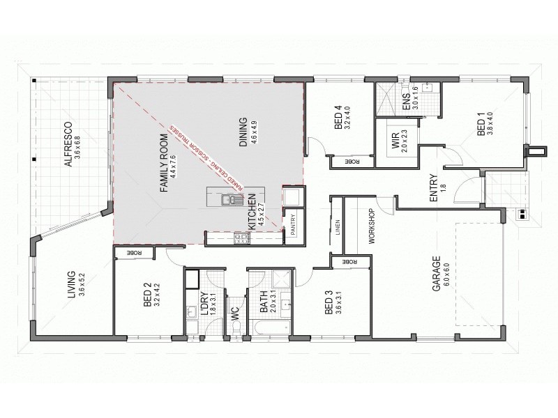 15 Water Gum Close, Sapphire Beach NSW 2450 Floorplan