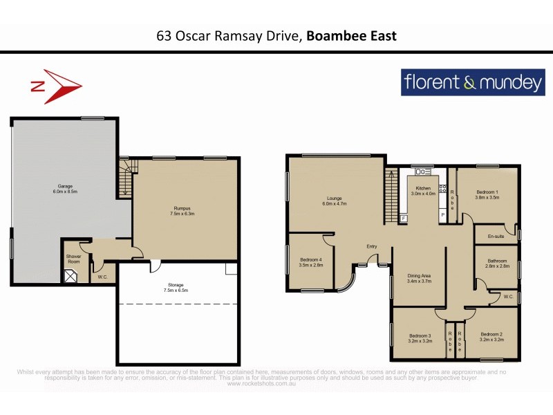 63 Oscar Ramsay Dr, Boambee East NSW 2452 Floorplan