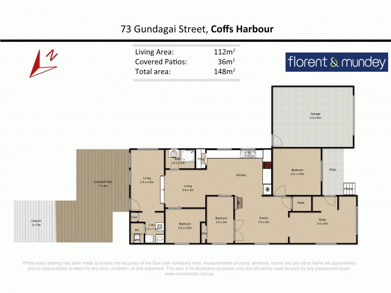 73 Gundagai St, Coffs Harbour NSW 2450 Floorplan