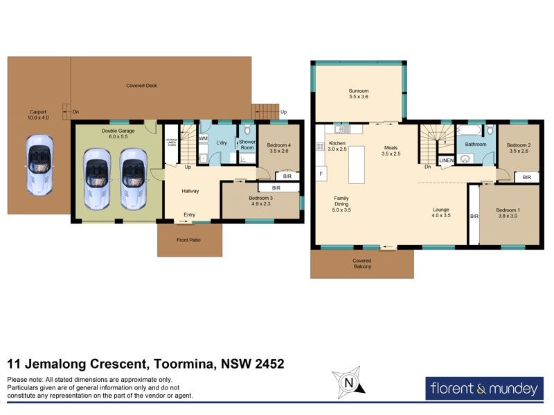 11 Jemalong Cres, Toormina NSW 2452 Floorplan