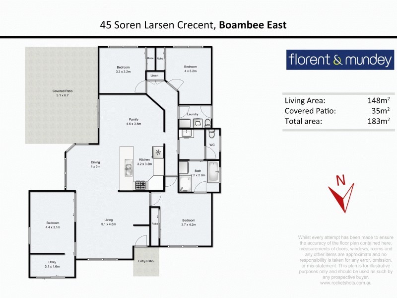 45 Soren Larsen Cres, Boambee East NSW 2452 Floorplan