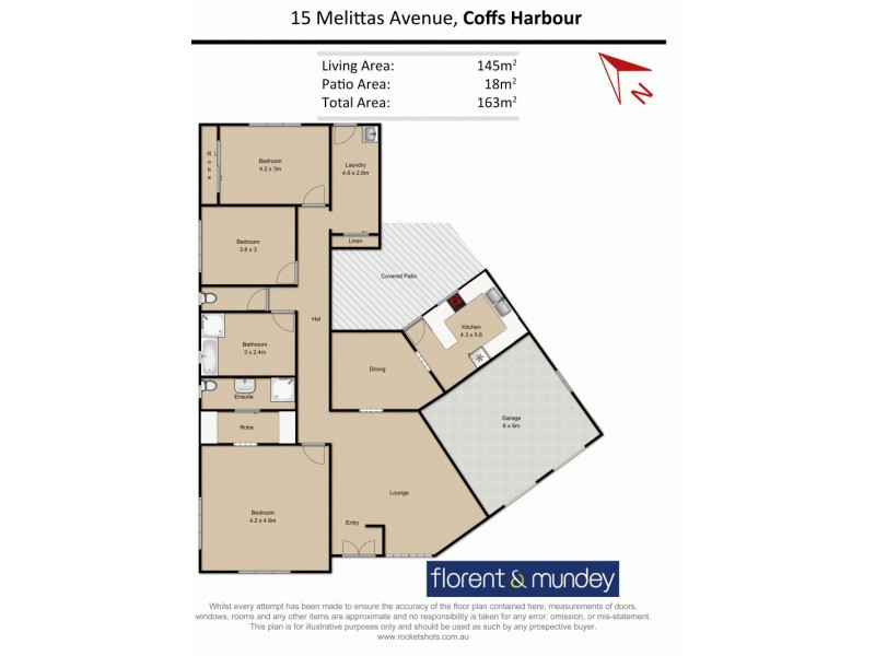 15 Melittas Avenue, Coffs Harbour NSW 2450 Floorplan