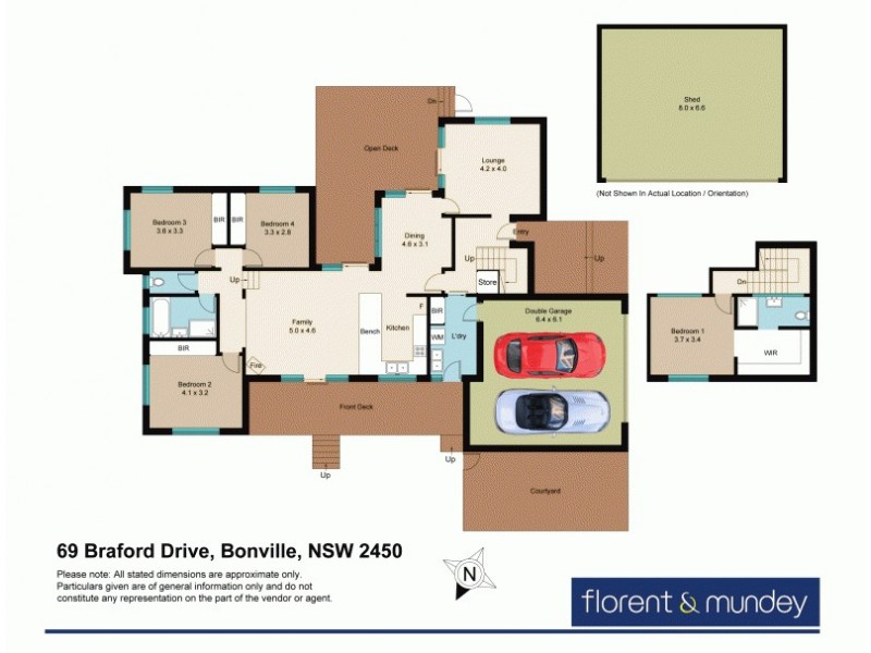 69 Braford Drive, Bonville NSW 2441 Floorplan