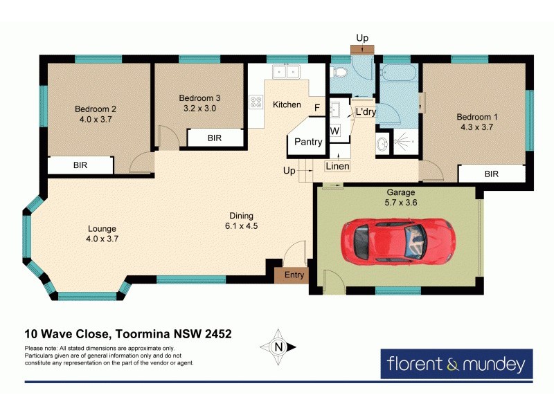10 Wave Close, Toormina NSW 2452 Floorplan