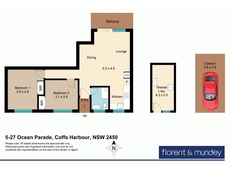 5/27-29 Ocean Pde, Coffs Harbour NSW 2450 Floorplan