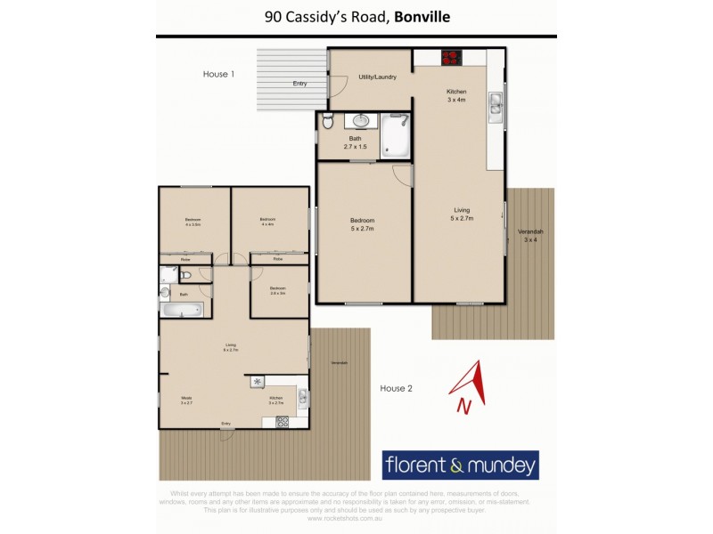 90 Cassidys Rd, Bonville NSW 2441 Floorplan