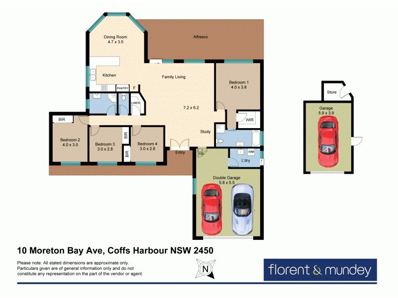 10 Moreton Bay Ave, Coffs Harbour NSW 2450 Floorplan