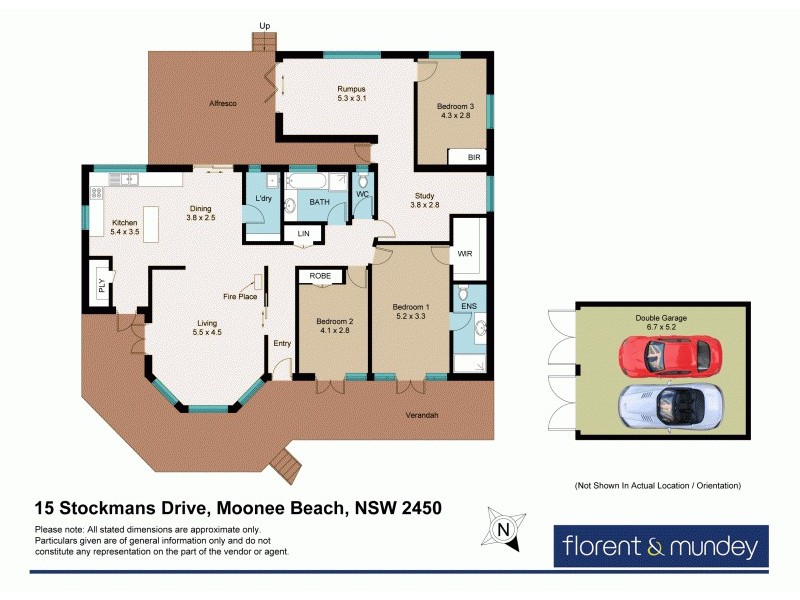 15 Stockmans Dr, Moonee Beach NSW 2450 Floorplan