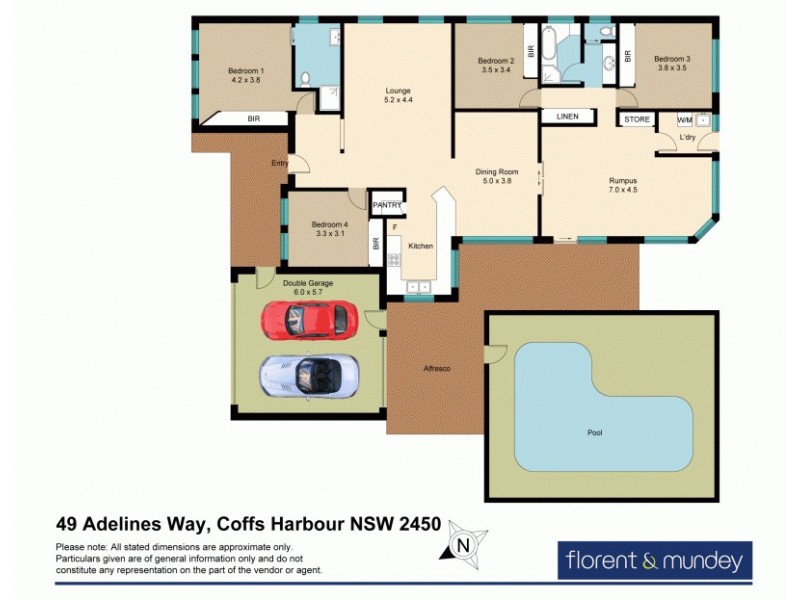 49 Adelines Way, Coffs Harbour NSW 2450 Floorplan
