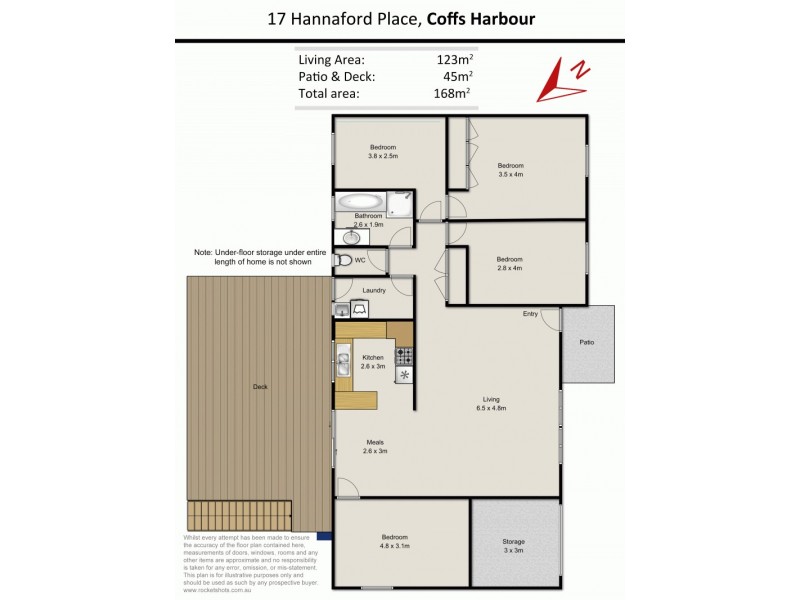 17 Hannaford Pl, Coffs Harbour NSW 2450 Floorplan