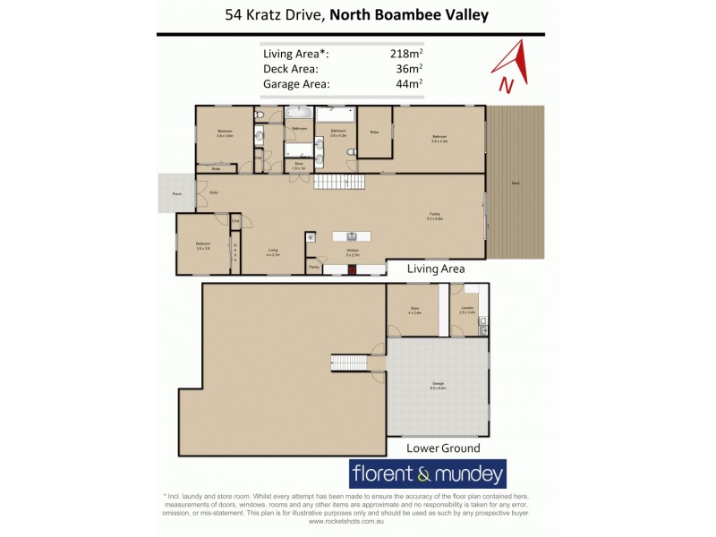 54 Kratz Drive, Coffs Harbour NSW 2450 Floorplan