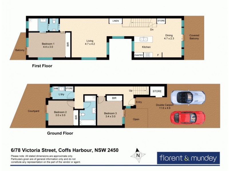6/78 Victoria St, Coffs Harbour NSW 2450 Floorplan