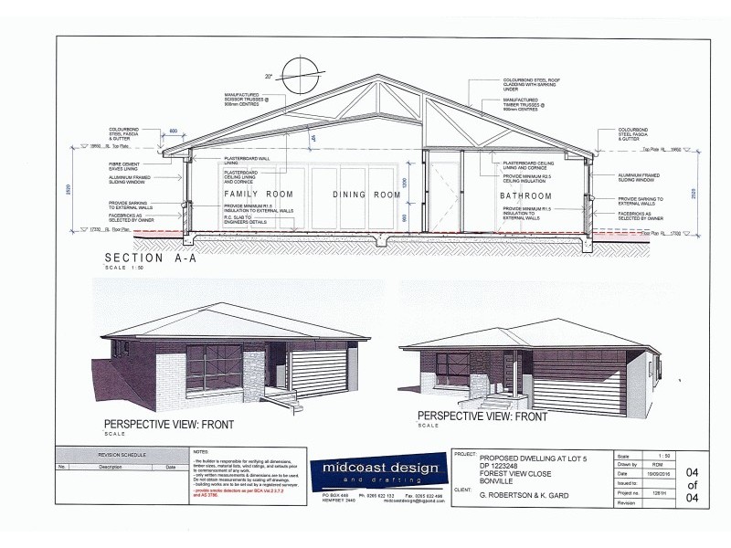 Lot 5 Forest View Close, Bonville NSW 2441 Floorplan