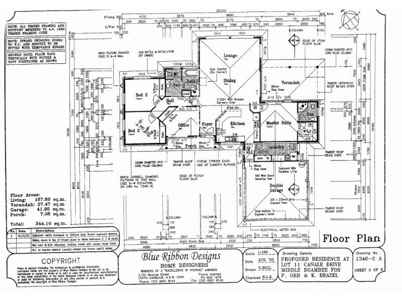 35 Canale Dr, Boambee NSW 2450 Floorplan