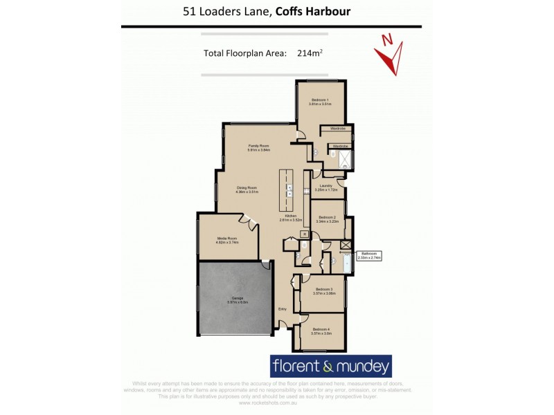 51 Loaders Lane, Coffs Harbour NSW 2450 Floorplan