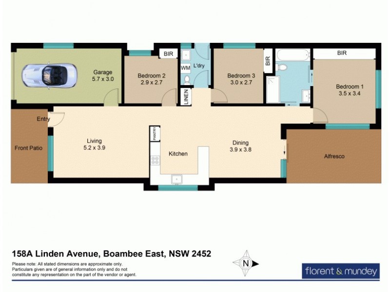 158A Linden Avenue, Boambee East NSW 2452 Floorplan