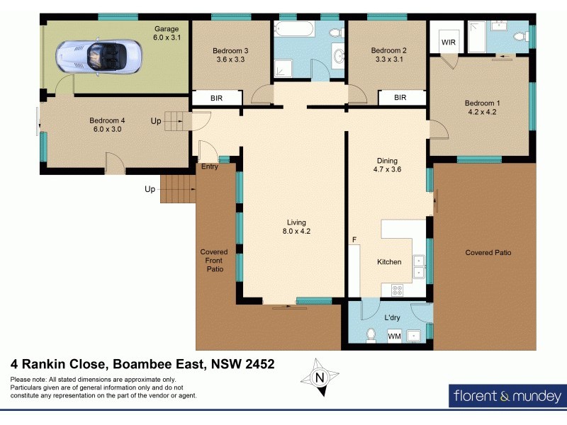 4 Rankin Close, Boambee East NSW 2452 Floorplan