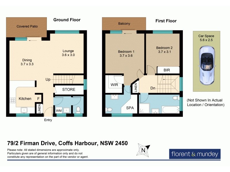 79/2 Firman Dr, Coffs Harbour NSW 2450 Floorplan