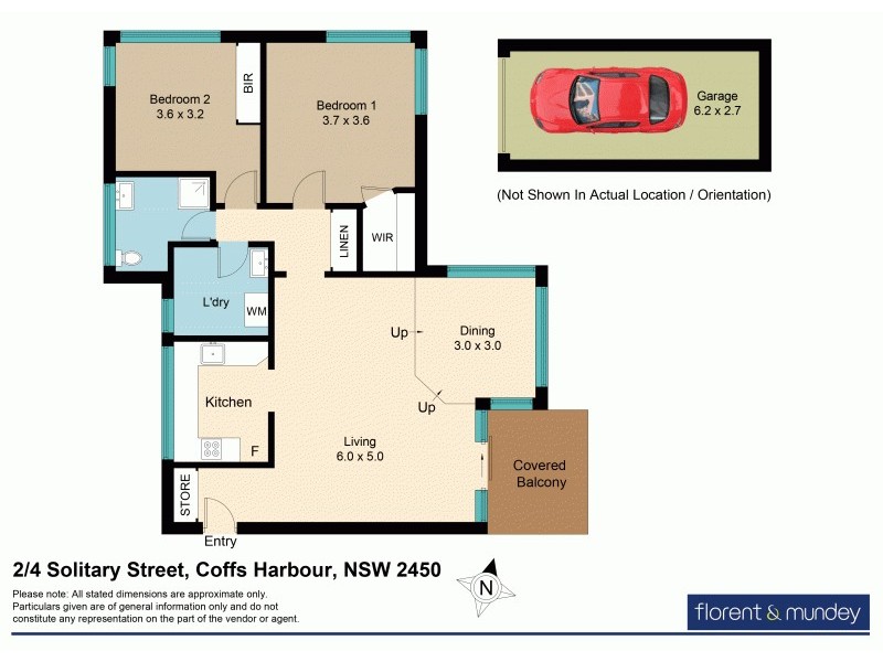 2/4 Solitary St, Coffs Harbour NSW 2450 Floorplan