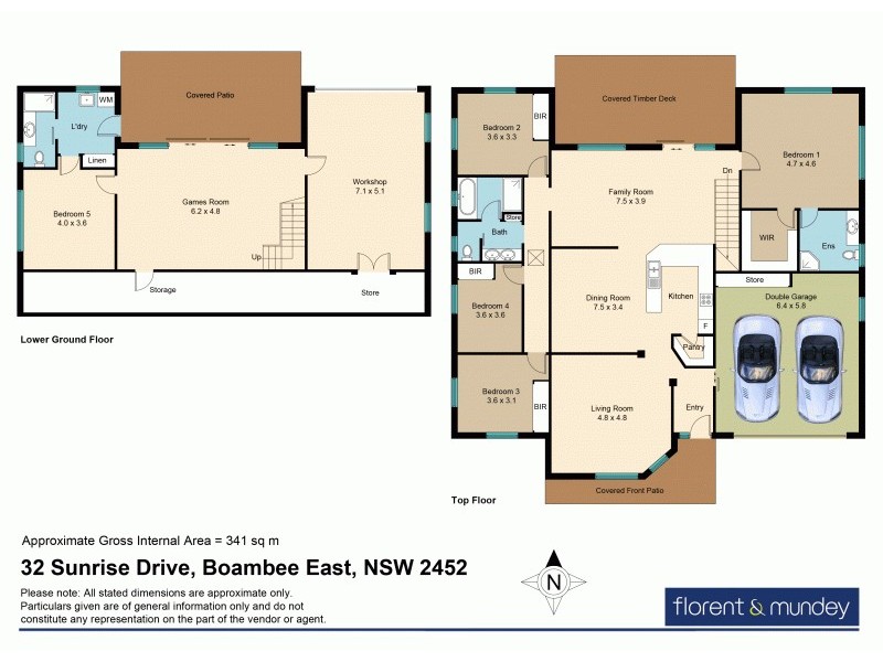 32 Sunrise Drive, Boambee East NSW 2452 Floorplan