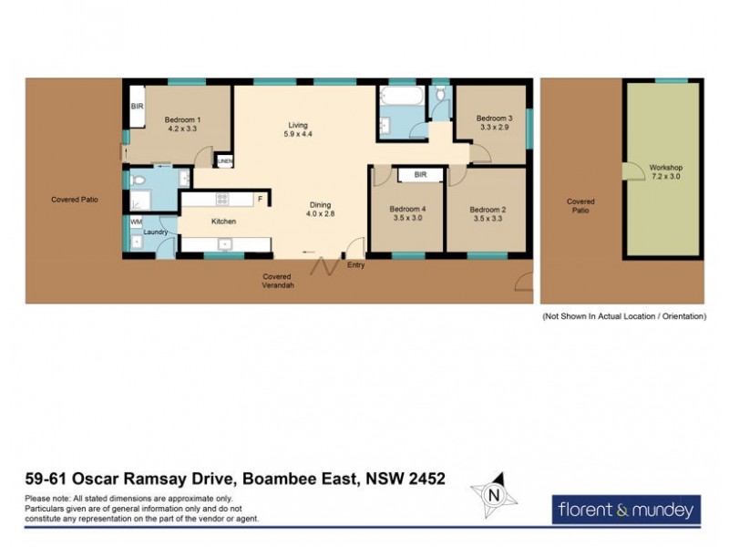 59-61 Oscar Ramsay Dr, Boambee East NSW 2452 Floorplan