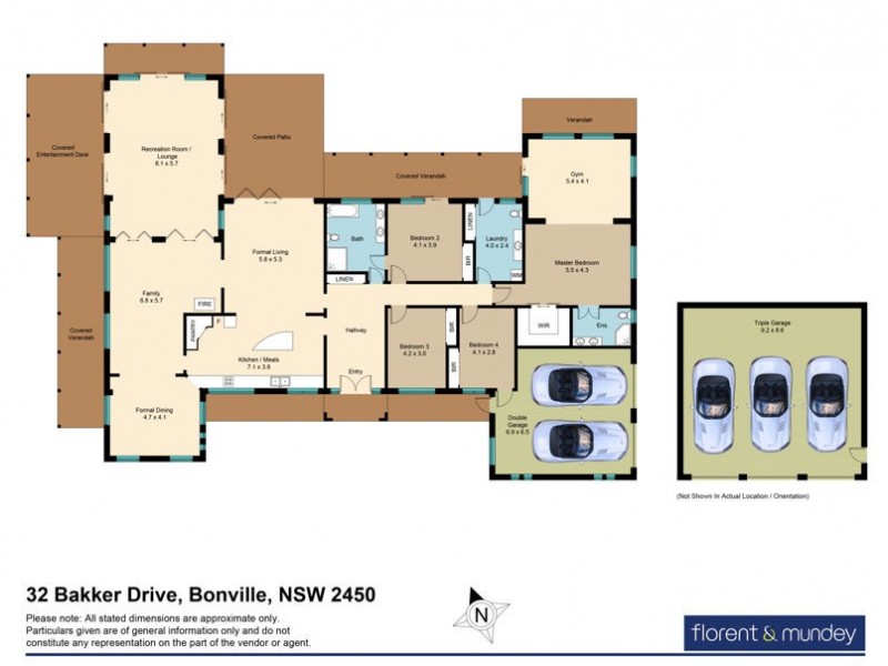 32 Bakker Drive, Bonville NSW 2441 Floorplan