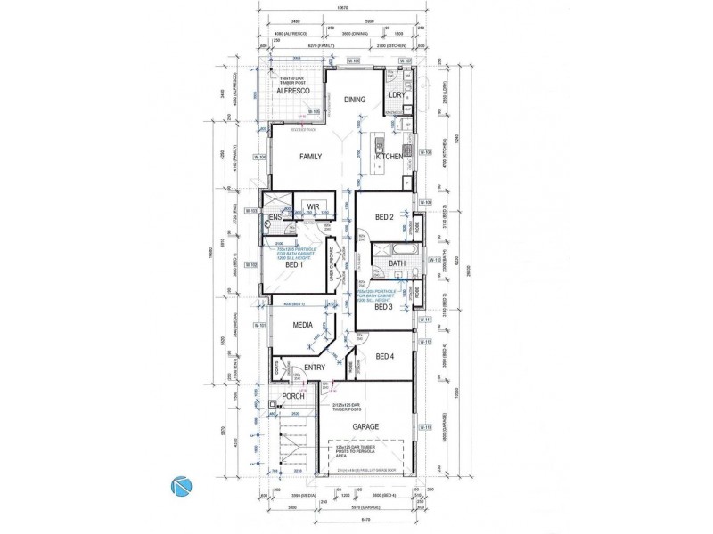 77 (Lot 111) Mimiwali Dr, Bonville NSW 2441 Floorplan