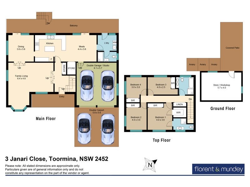 3 Janari Close, Toormina NSW 2452 Floorplan