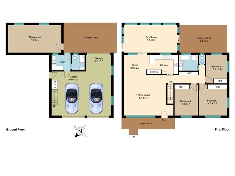 5 Bryant Cl, Toormina NSW 2452 Floorplan