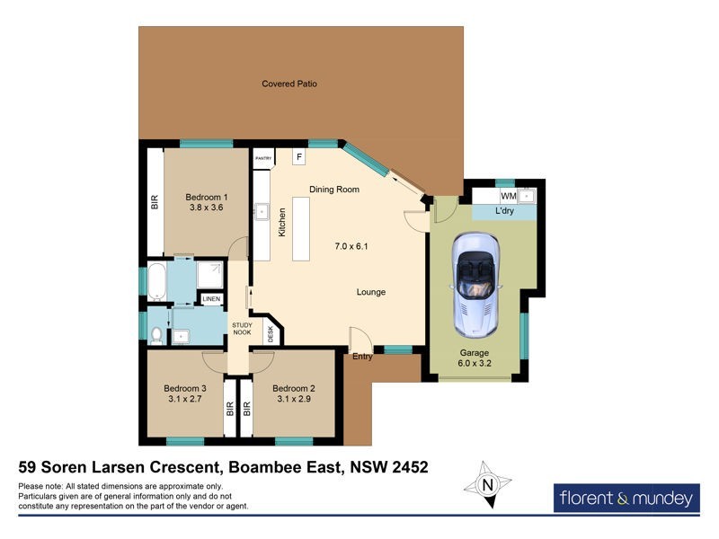 59 Soren Larsen Cres, Boambee East NSW 2452 Floorplan