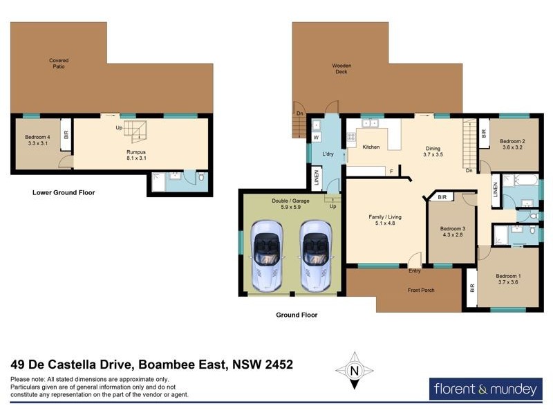 49 De Castella Dr, Boambee East NSW 2452 Floorplan