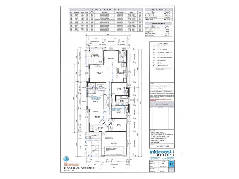 77 Mimiwali Dr, Bonville NSW 2441 Floorplan