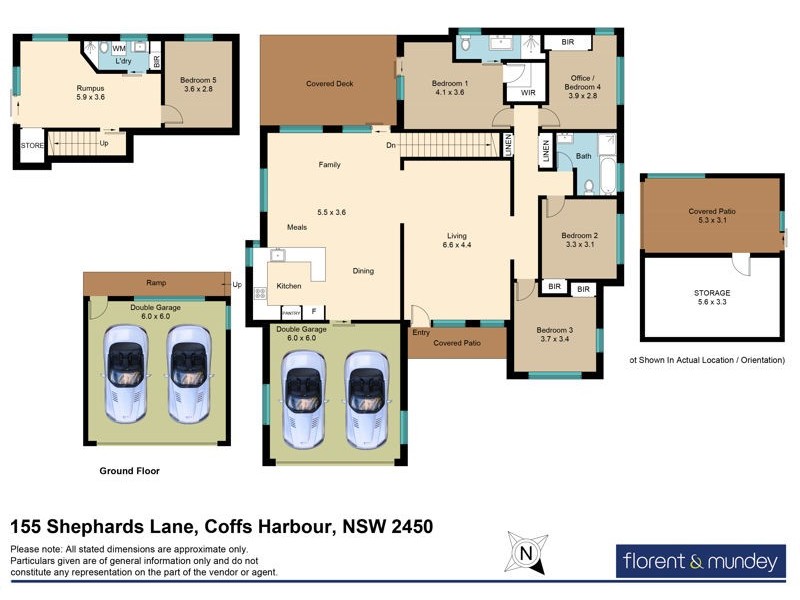 155 Shephards Ln, Coffs Harbour NSW 2450 Floorplan