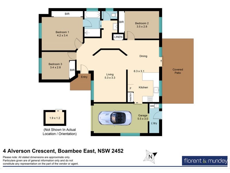 4 Alverson Crescent, Boambee East NSW 2452 Floorplan