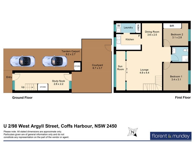2/98 West Argyll St, Coffs Harbour NSW 2450 Floorplan