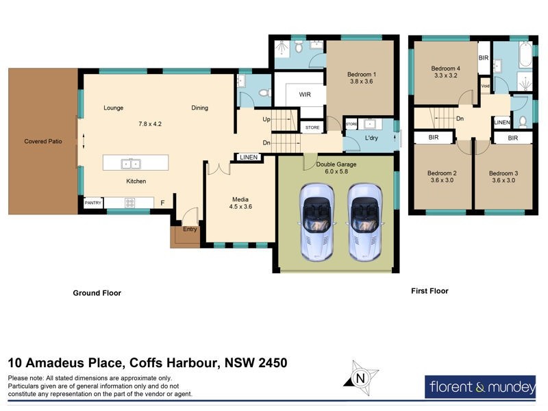 10 Amadeus Pl, Coffs Harbour NSW 2450 Floorplan