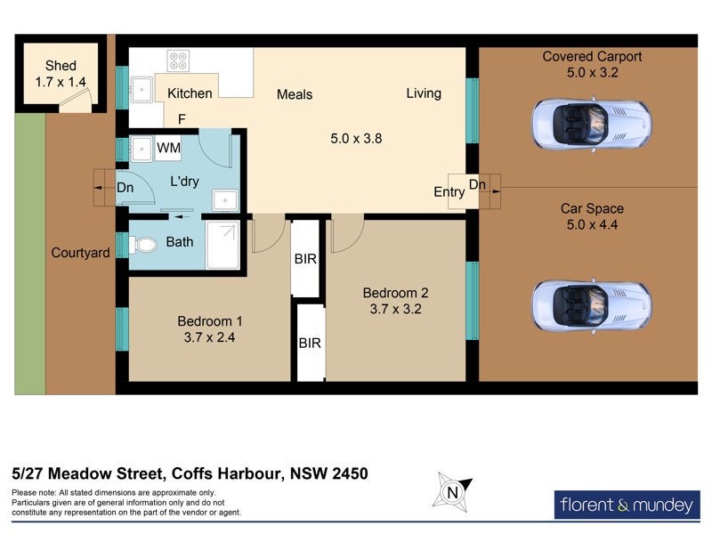 5/27 Meadow St, Coffs Harbour NSW 2450 Floorplan