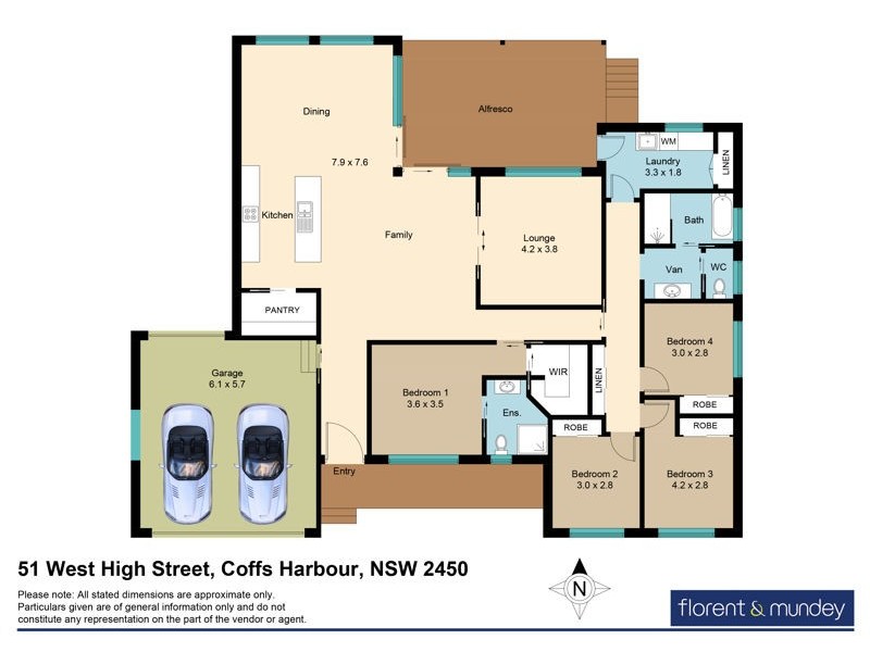 51 West High St, Coffs Harbour NSW 2450 Floorplan