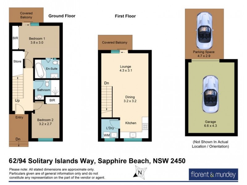 62/94 Solitary Islands Way, Sapphire Beach NSW 2450 Floorplan